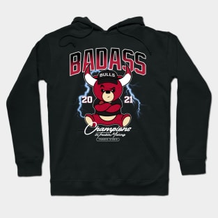 teddy bear basketball Hoodie